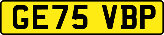 GE75VBP