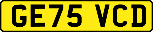 GE75VCD