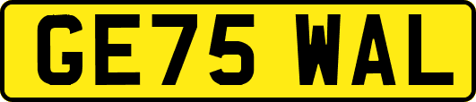 GE75WAL