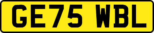 GE75WBL