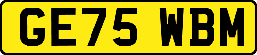 GE75WBM