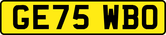 GE75WBO