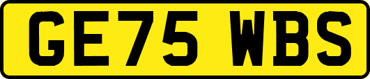 GE75WBS