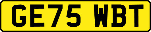 GE75WBT