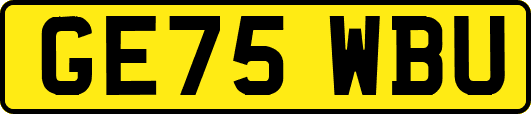 GE75WBU