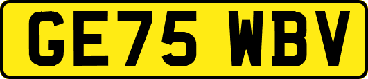 GE75WBV