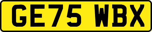 GE75WBX