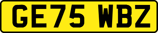 GE75WBZ