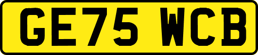 GE75WCB