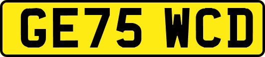 GE75WCD