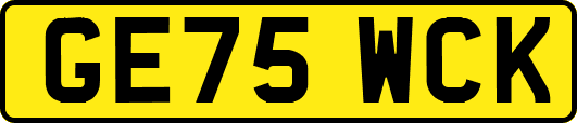 GE75WCK