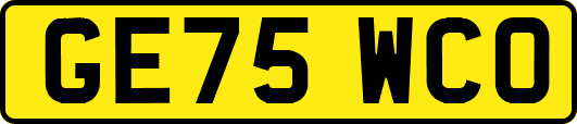 GE75WCO