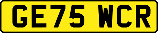 GE75WCR