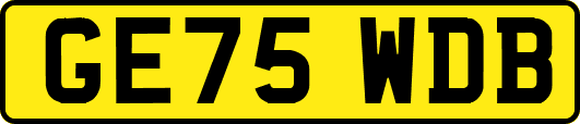 GE75WDB