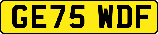 GE75WDF
