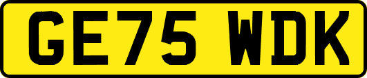 GE75WDK