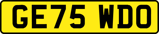 GE75WDO
