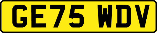 GE75WDV