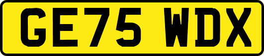 GE75WDX
