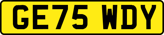 GE75WDY