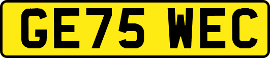 GE75WEC