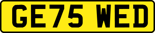 GE75WED