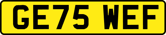 GE75WEF