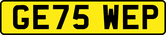 GE75WEP