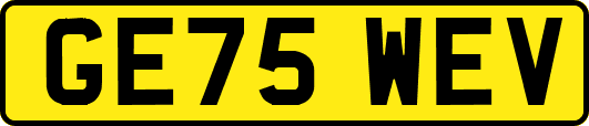 GE75WEV