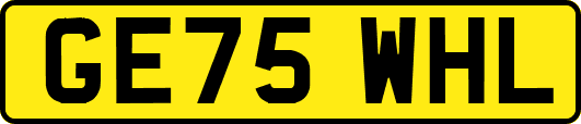 GE75WHL