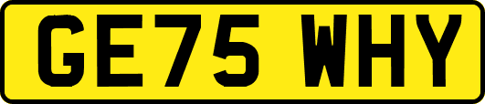 GE75WHY