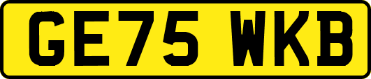GE75WKB