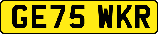 GE75WKR