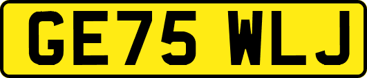GE75WLJ
