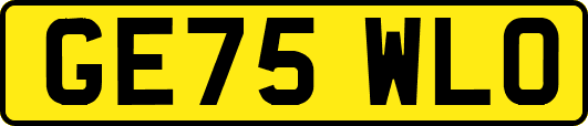 GE75WLO