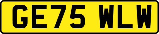GE75WLW