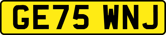 GE75WNJ
