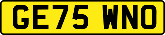 GE75WNO