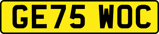 GE75WOC
