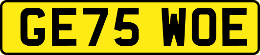 GE75WOE