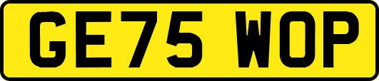 GE75WOP