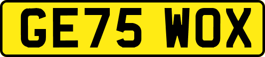 GE75WOX