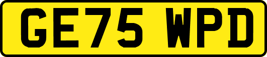 GE75WPD
