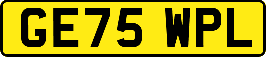 GE75WPL
