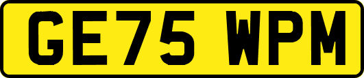 GE75WPM