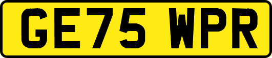 GE75WPR