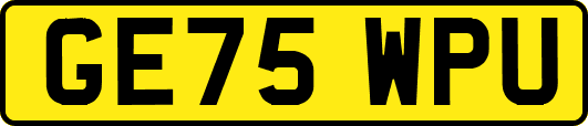 GE75WPU