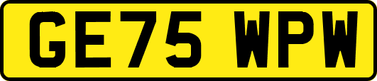 GE75WPW