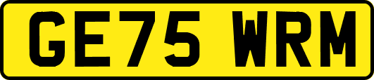GE75WRM