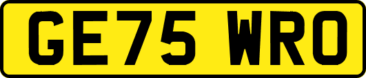 GE75WRO